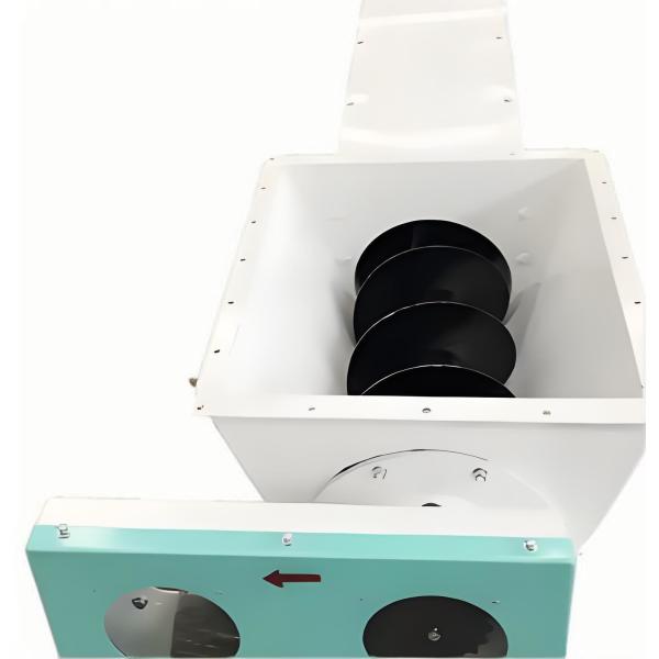 SS316 Stainless Steel No-Axis Screw Auger Conveyor for Dyeing Wastewater Treatment