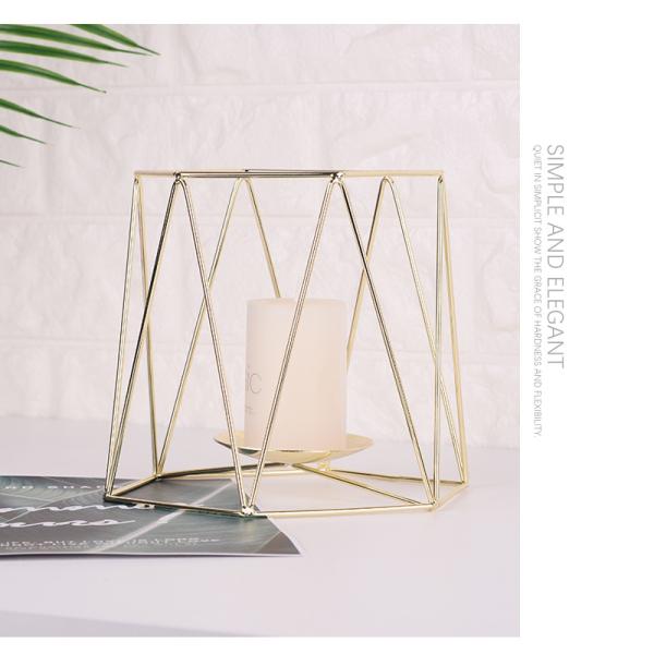 Hot Sale The New Candle Holder Luxury Wedding Candle Holder Stand  Metal Candlestick