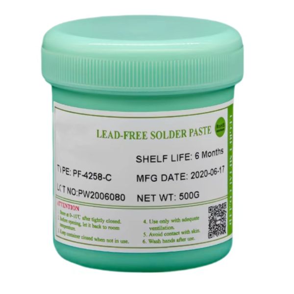 YS-0307 SMT Solder Paste Environmental Friendly High Temperature Solder Paste for a Long Time Without Drying Solder Paste