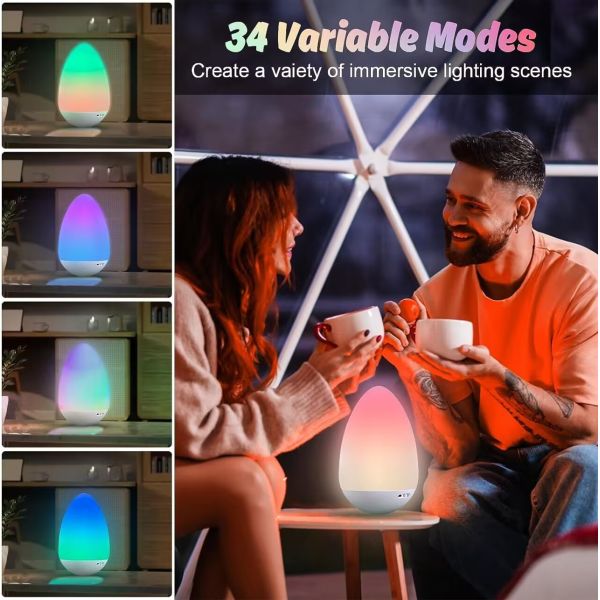 Rechargeable Portable Mood Lamp IP20 Wireless Portable Light 1W For Kids