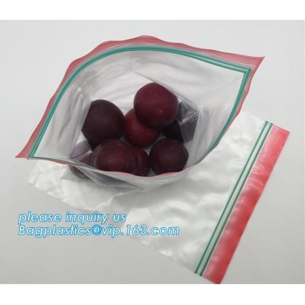 Low Price, HIgh Quality Grip Seal Bags, k Plastic Grip Seal Bag Transparent Food Stand Up Packaging Zipper Pouches