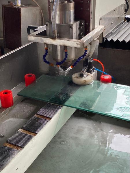 Versatile CNC Glass Processing Cylindrical Milling Machine with FDA Certification