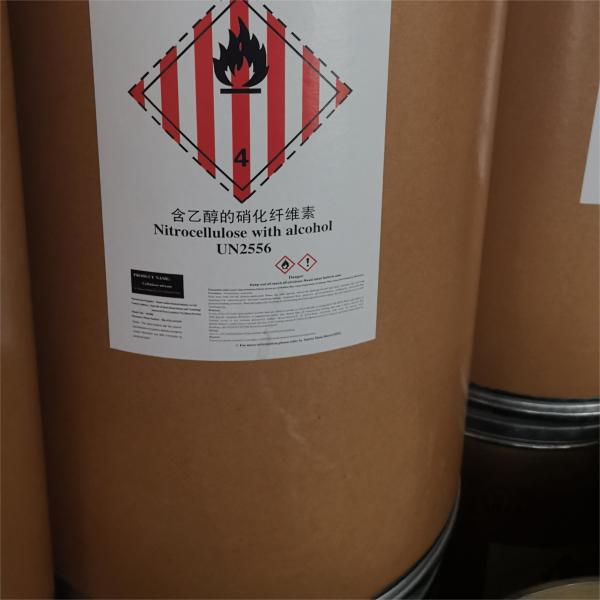 Industrial Nitrocellulose CAS 9004-70-0 White Fluffy Flaky Fiber