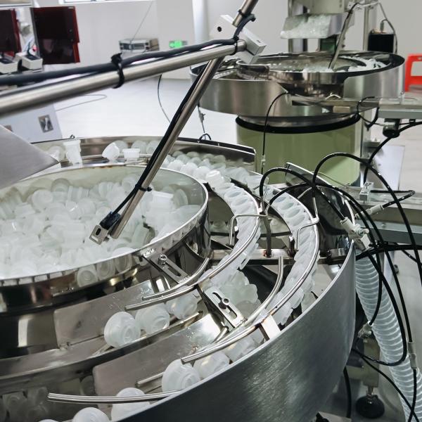 Mechanical Single Pull Ring Cap Assembly Machine High Flexibility