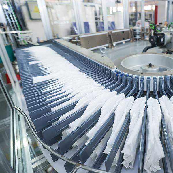 Womeng Intelligent Equipment Full Servo Sanitary Napkin Production Line with CE