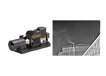 High Sensitivity 320x256 Resolution 30μm Pixel Pitch Cooled Infrared Camera Module for Petrochemical Industry