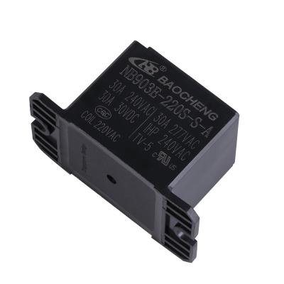 NO Sealed AC 220V 30A Power Relay SPST NB903E-220S-S-A For Industry Control System