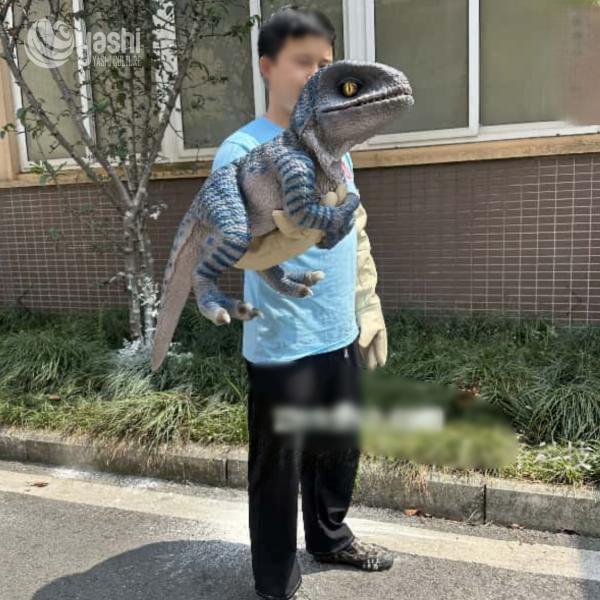 Baby Dino Hand Puppet for School Activities Amusement Park Exhibitions