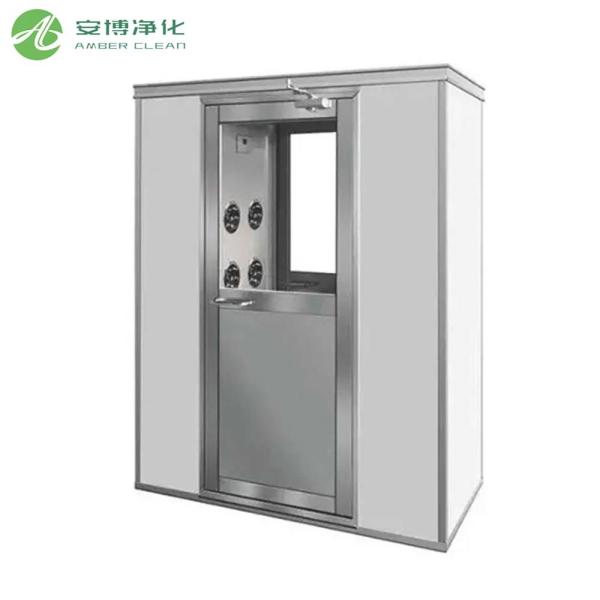 AMBER Single Double Blowing 304 Stainless Steel Air Shower 65dB Noise