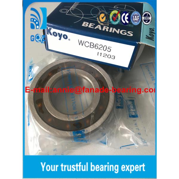 KOYO подшипник WCB6205 глубокая канавка шаровой подшипник 25 * 52 * 15 односторонний клаут подшипник для стиральной машины WCB6205