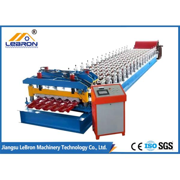 Factory directly supply Color Steel Glazed Tile Roll Forming Machine CNC Control