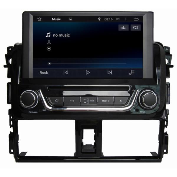 Ouchuangbo Pure Android 4.4 Car PC Stereo Radio DVD System for Toyota Yaris 2014 GPS Navi