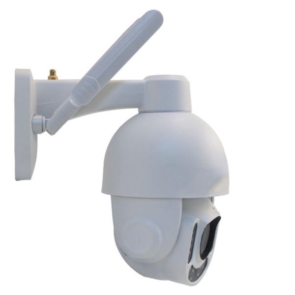 Home 4k PTZ Outdoor Security Camera , Surveillance IP Camera Waterproof