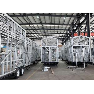 Американский стандартный дом с двумя этажами, небольшие дома, готовые к отправке