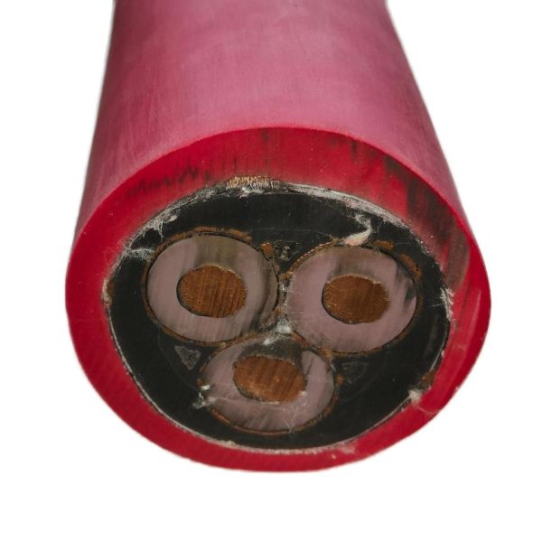 Aislamiento de goma resistente a la tracción para transmisión de electricidad en cables mineros subterráneos