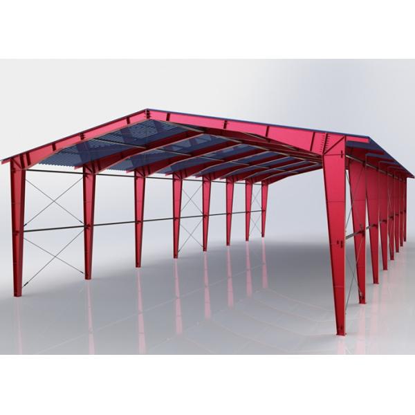 Light Weight Sgs Purlin Steel Frame Warehouse Construction