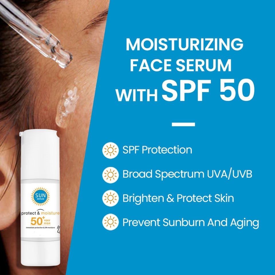 OEM ODM Brand Customization 100ml Sunscreen Oil Lightweight Skincare Sun Protection Anti-Aging Face Cream