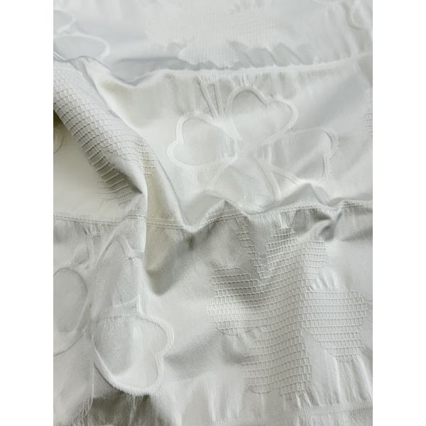 100% Polyester Spring/summer New Product 130g/m ² 132cm Lucky Clover Jacquard Fabric