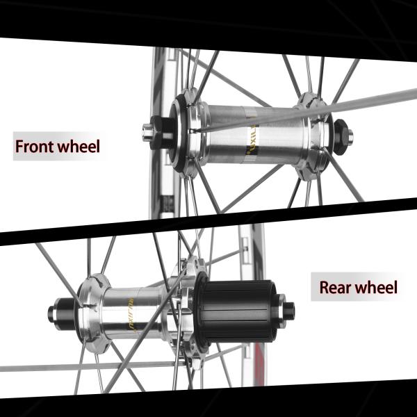 700C 30mm de aleación de bicicleta de carretera conjunto de ruedas con V sistema de freno de aluminio Clincher aro agujero 20 - 20h
