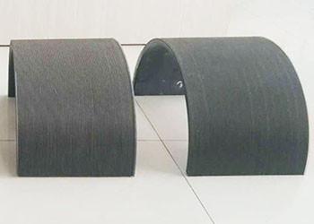 Material de nylon sulcado portátil claro Lebus das luvas do cilindro