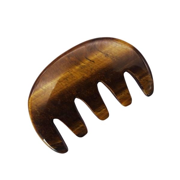 Customized Logo Availabled Gua Sha Comb Massage Tool for Enhancing Circulation on Scalp Face