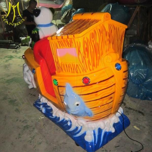Hansel fiberglass coin operated indoor amusement rides for sale