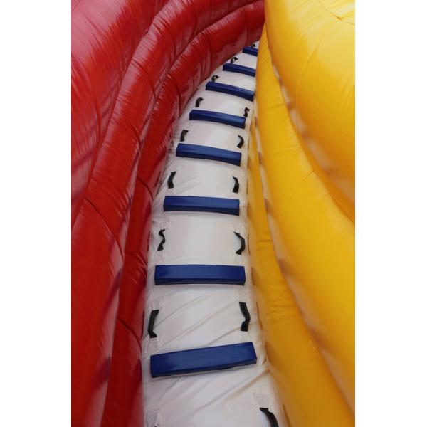 Rainbow Inflatable Slide Park Kids Amusement Park For Advertising / Event