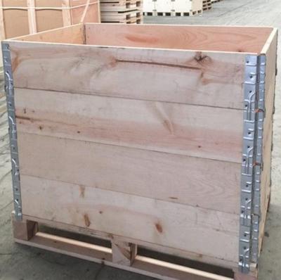 Surrounding Hoarding Wooden Pallet Crates Collar Pallet Strong Hinge Wooden Box