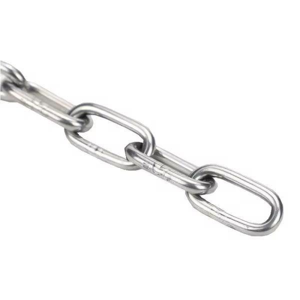 Polish SS201 SS304 Stainless Steel Lifting Chain DIN5685C DIN763 Rustproof