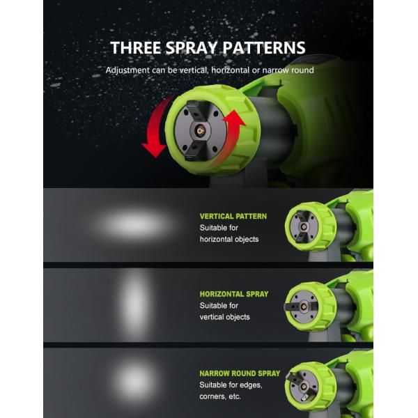 оружие брызг мотора меди сопла 500W 600ml/Min 2.6mm электрическое, быстрое изменение сопла делает вашу работу более удобно