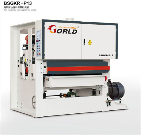 Two-Head Fast Speed Feeding Polishing Sander, BSGKR-P13