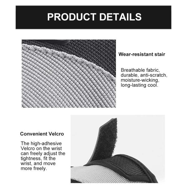 Customized Logo Nylon Non-Slip Full Finger Cycling Racing Motocross Gloves for Benefit