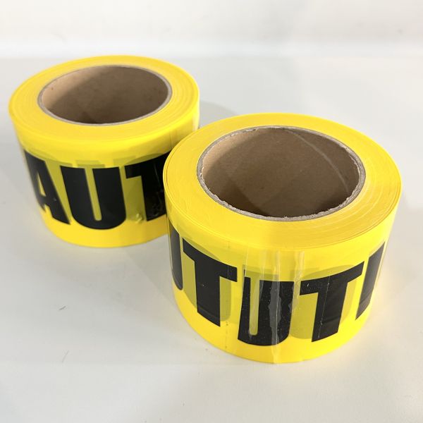 High Visibility Radiation Barrier Tape for X-Ray Radiographic Testing Site
