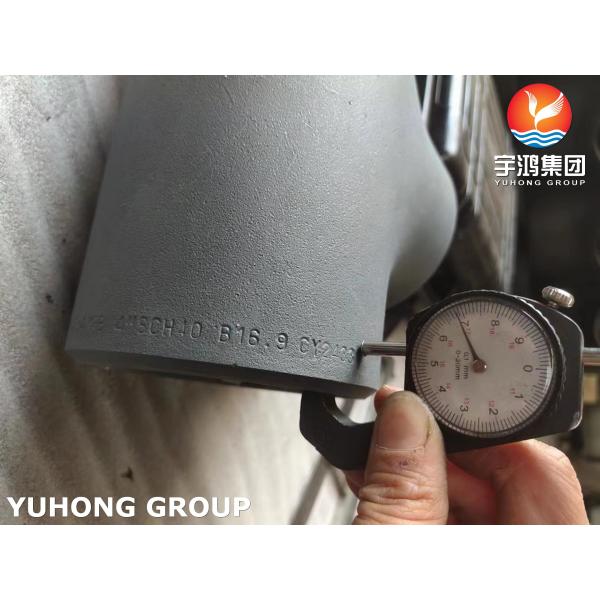 Штуцер трубы сварного соединения встык тройника SCH40 стали углерода ASTM A234 WPB равный