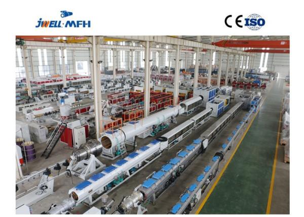 360kg/H 2 Layer HDPE Composite Pipe Production Line Fully Automatic