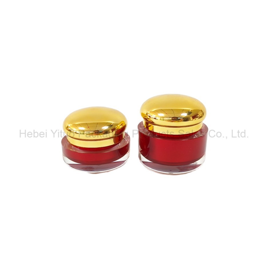 Customized Cosmetic Cream Jar Featuring Plastic Body Material and Pump Lid Ensuring Secure Packaging for Beauty Products