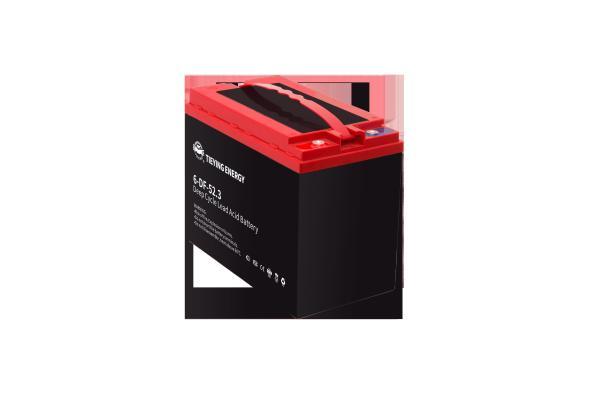 Batterie au plomb rechargeable à trois roues électriques 6-DF-52.3 12V 52.3Ah 215*121*174MM