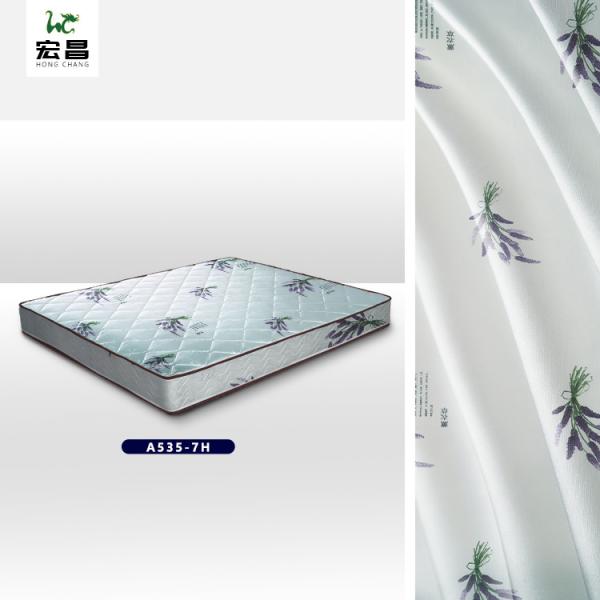 Poids réglable du tissu 70g-90g de pongé de polyester tricoté par chaîne respirable