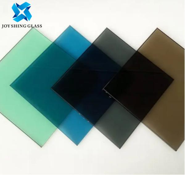 Vidro verde azul 3mm-12mm de Grey Pink Bronze Tinted Float para a construção
