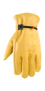 Heavy Duty Leather Welding Working Gloves, Palm safety Gloves, suede finish, cowhide, Cut Resistant, Driver Gloves