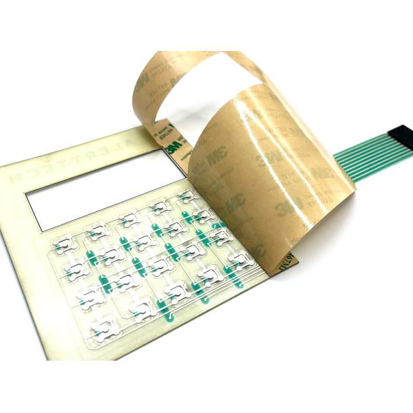 Tactile Rasied Buttons Tactile Metal Dome Switch With Nicomatic Female Connector