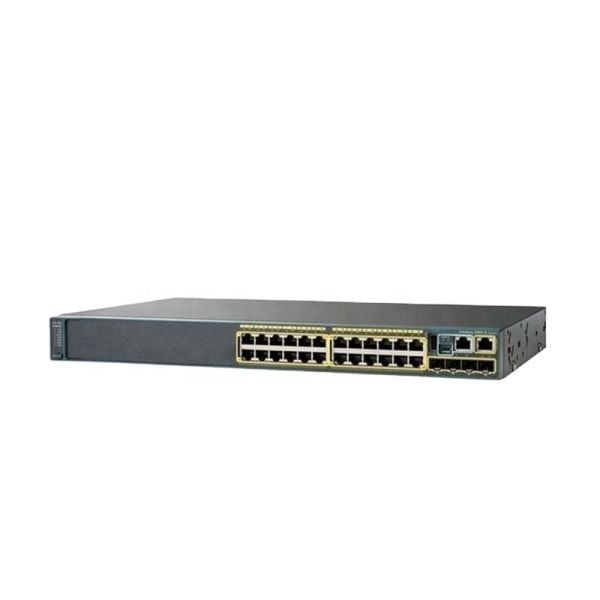 WS-C2960X-24PS-L 2960-X Series 24 Ports PoE 4x1G SFP LAN Base 370W Ethernet Networking Switch