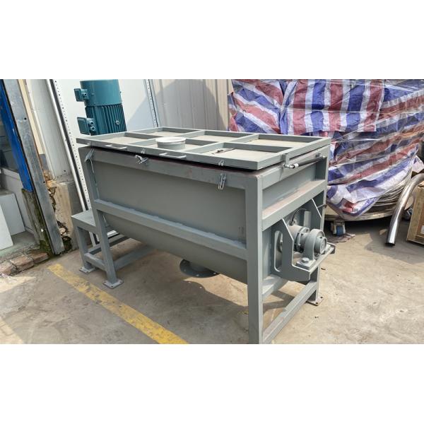 Custom-made Multifunctional Horizontal Twin-screw Band Stainless Steel Chemical Dry Powder Mixing Machine