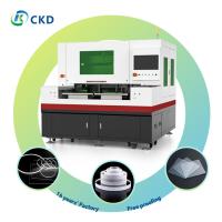 RFC02 Radiofrequência CO2 150W Corte de vidro semiautomático de mesa única com resfriamento por água