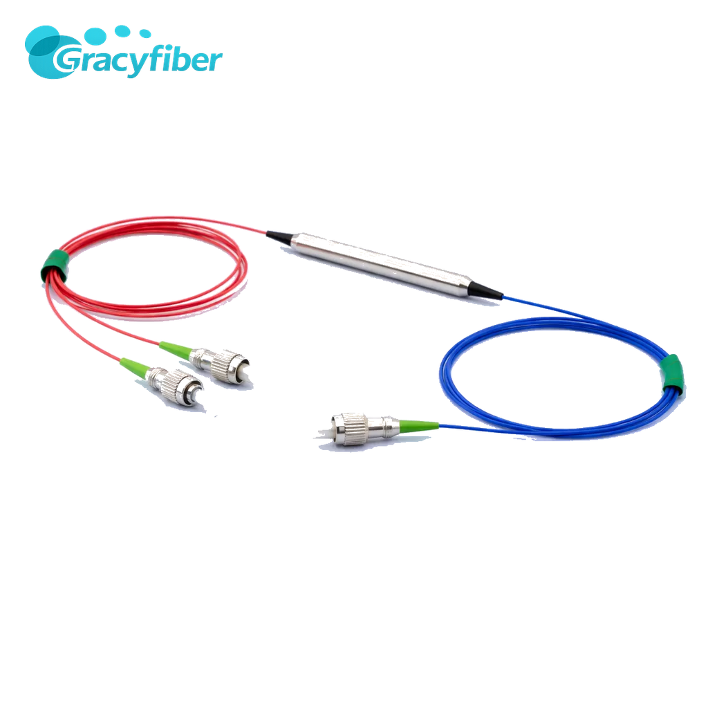 Steel Tube 3 Port Optical Circulator 1550nm Low Insertion Loss High Isolation Circulator