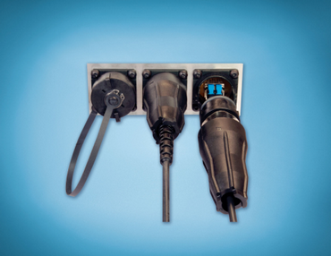 Outdoor FullAXS Fiber Optic Patch Cord Connector Telecommunication Equipment