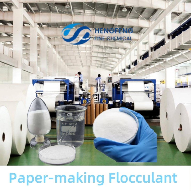 High Molecular Weight Polyacrylamide Flocculant for Paper Mill Wastewater Treatment and Sludge Dewatering