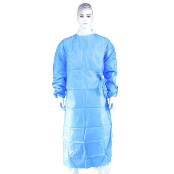 Fashionable PP Fabric Disposable Laboratory Coats Medical Protection