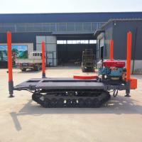 Sous-train de roulement en caoutchouc pour les travaux de construction alimenté par moteur diesel