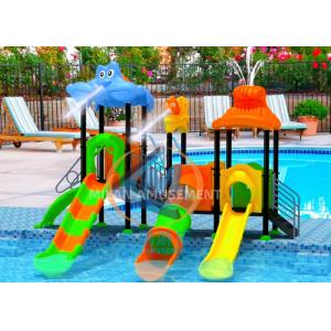 Plastic Material Water Play Grounds Entertainment For Residential Use